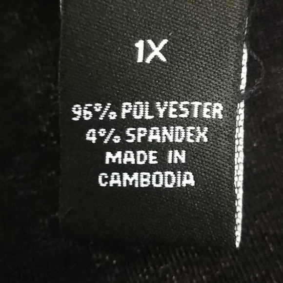 Purple colors combo 1X ladies short sleeves top - Picture 5 of 6